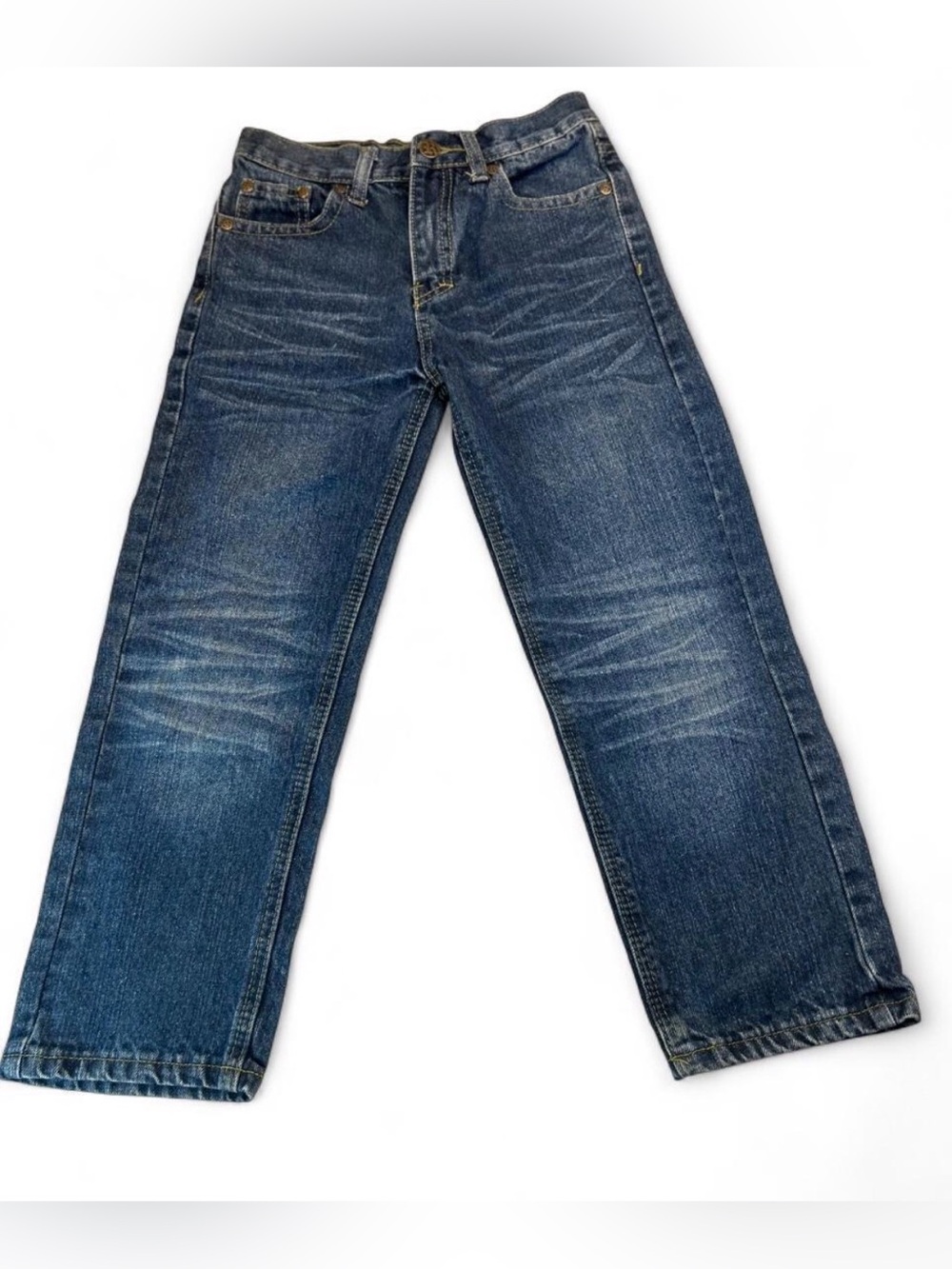 Roadblock Blue Denim Jeans - Comfortable Straight Fit